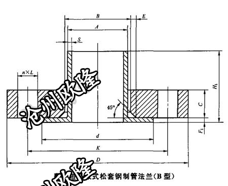 松套法兰 GB/T 9122 PN6 PJ