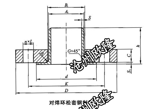 松套法兰 HG/T 20592 PN16 PJ