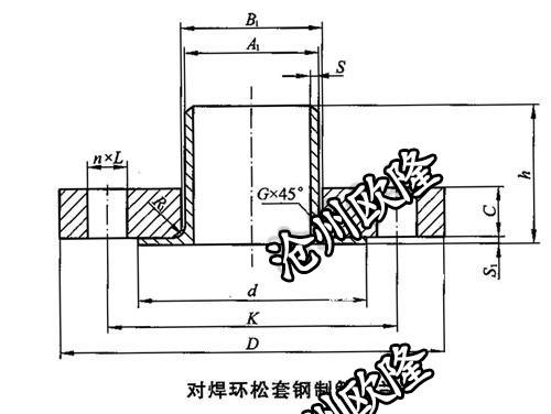 松套法兰 HG/T 20592 PN10 PJ