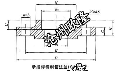 承插焊法兰 HG/T 20615 Class900 SW