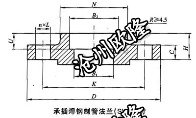 承插焊法兰 HG/T 20615 Class150 SW