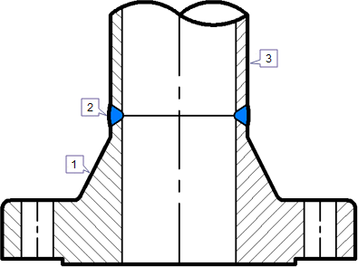 Details of Welding Neck flange